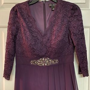 Jessica Howard Mother Of The Bride Purple Dress